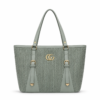 Legend Classic Designer Tote Bag - Sage Grey