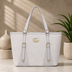 Legend Classic Designer Tote Bag - White
